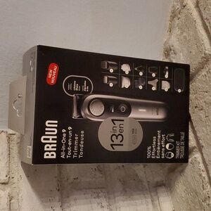 BRAUN (9) 13 in one trimmer NEW IN BOX